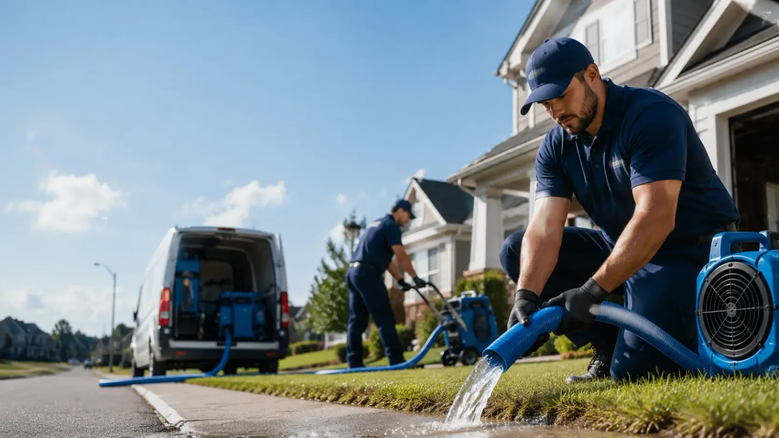 Flood Damage Restoration in Rawlings, MD